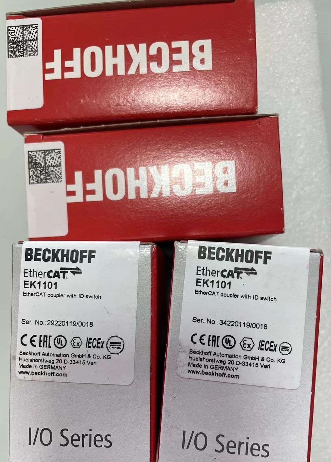 Beckhoff EK1101 New In Box PLC Module EK1101 Ship - BECKHOFF