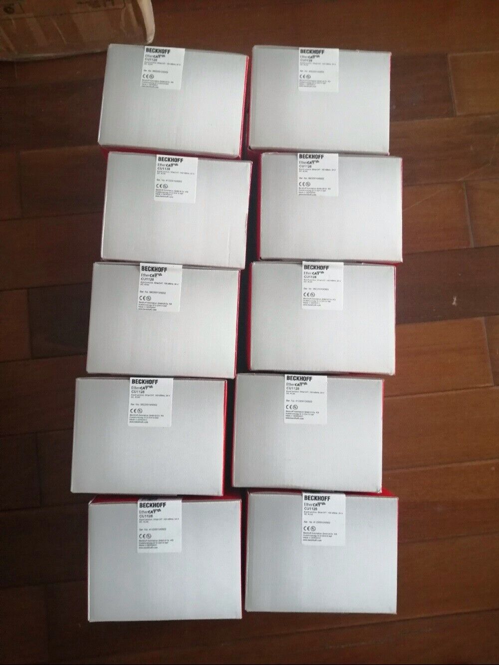 Beckhoff CU1128 8-Port Junction EtherCAT 100 Mbit/s 24V RJ45 - BECKHOFF