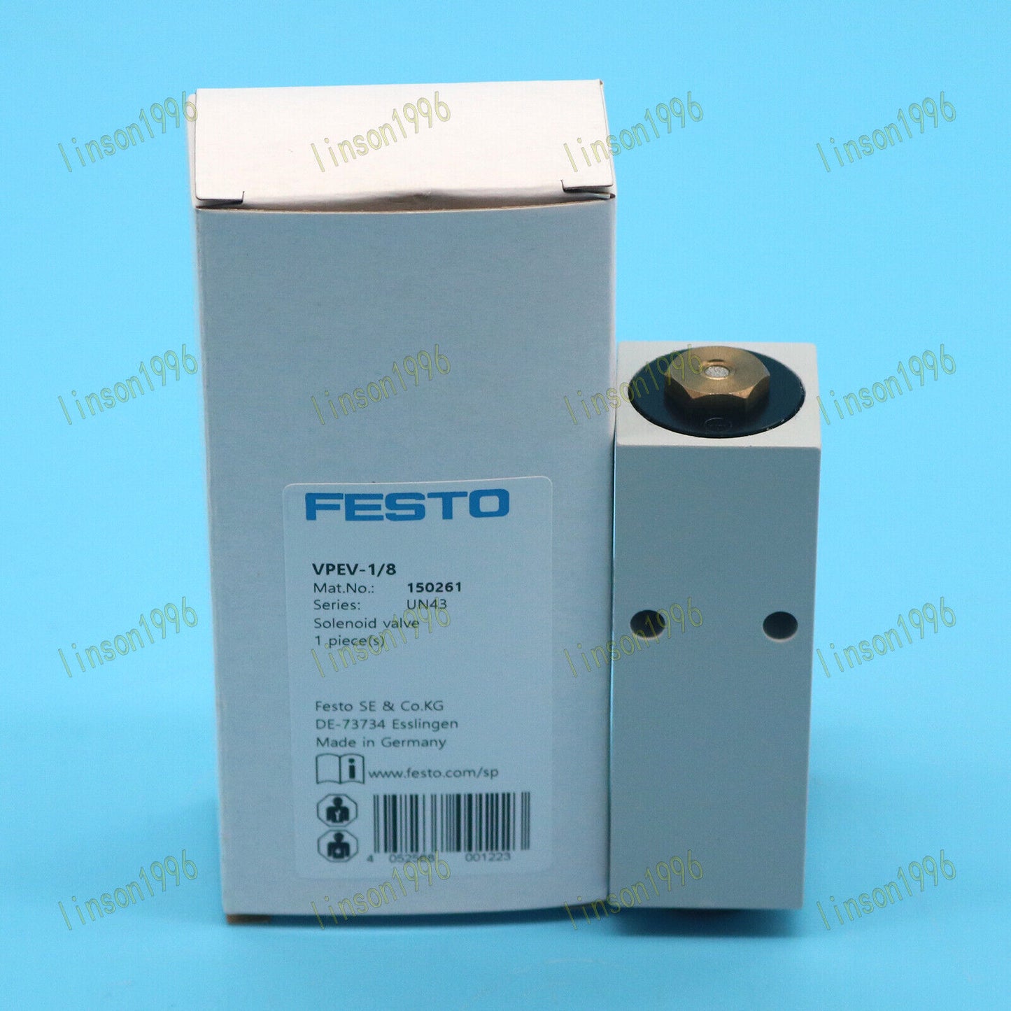 FESTO VPEV-1/8: 1-PC Analog Output Vacuum Pressure Switch - FESTO