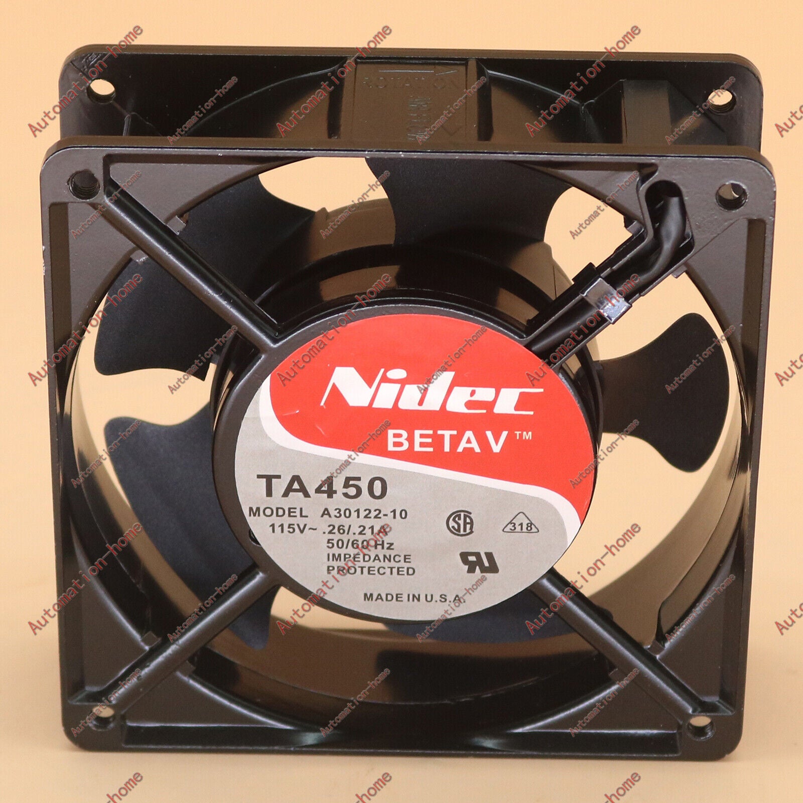 new 1PC Nidec TA450 A30122-10 115V 0.26/.21A 12038 12CM cabinet cooling Nidec