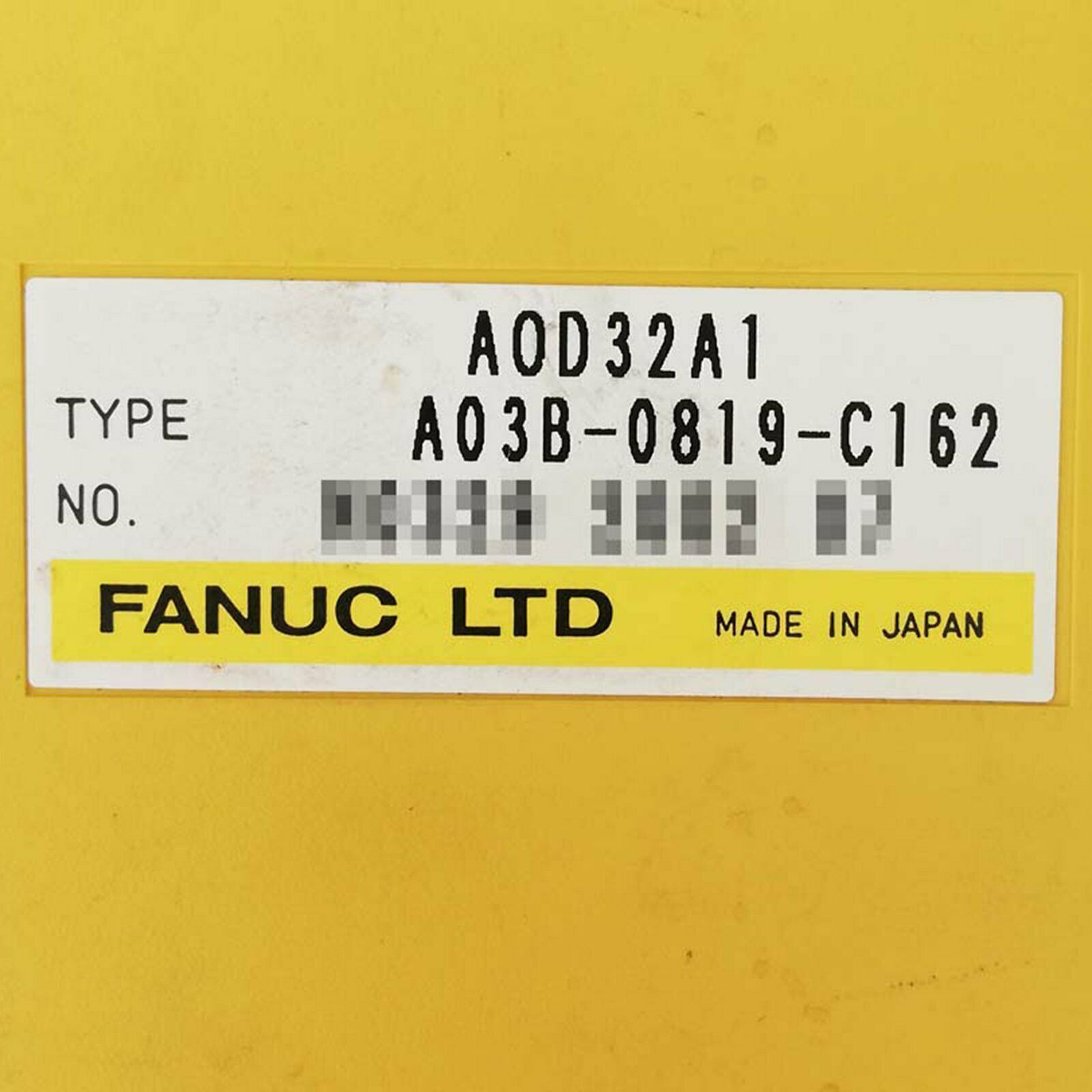 Used Fanuc A03B-0819-C162 Module – Tested Good Condition - FANUC