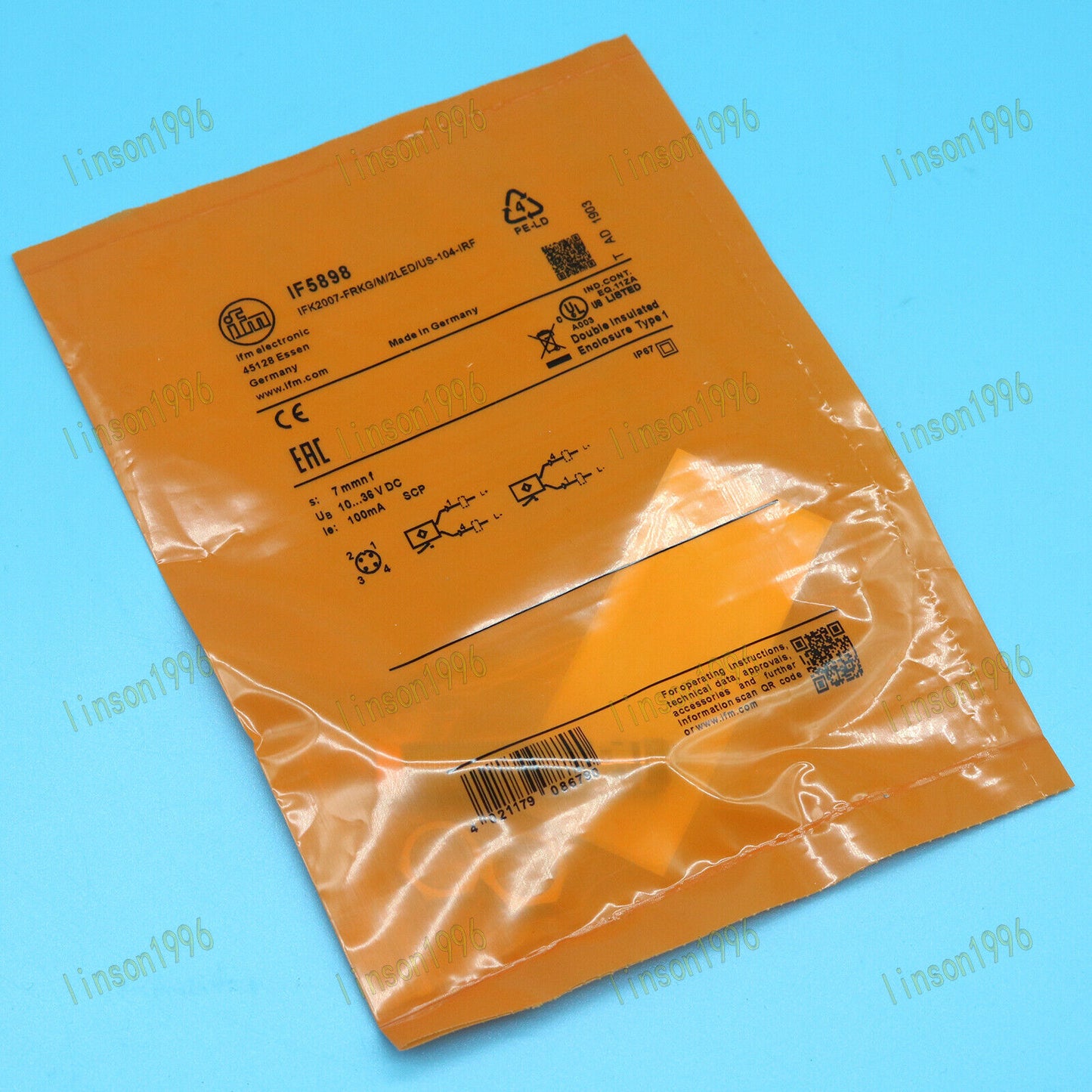 New One IFM Proximity Inductive Sensor - Fast Delivery - NEW ONE
