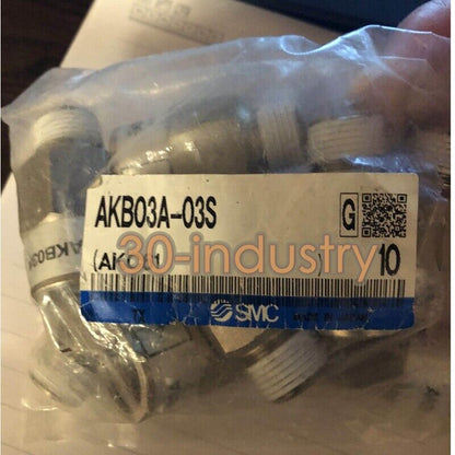 SMC AKB03A-03S 10pcs/pack Straight-through Check Valve - SMC