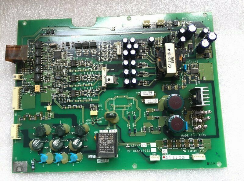 Mitsubishi Inverter Drive Board A54MA55B/BC186A413G52 55KW Tested OK - ONE MITSUBISHI