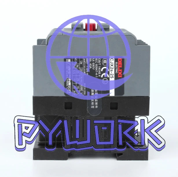 Delixi CJX2s-25 Series 25A, AC Contactor (1NO+1NC,1NO,1NC)