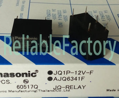 10pcs Panasonic JQ1P-12V-F JQ1P12VF AJQ6341F Relay 12V Free Shipping