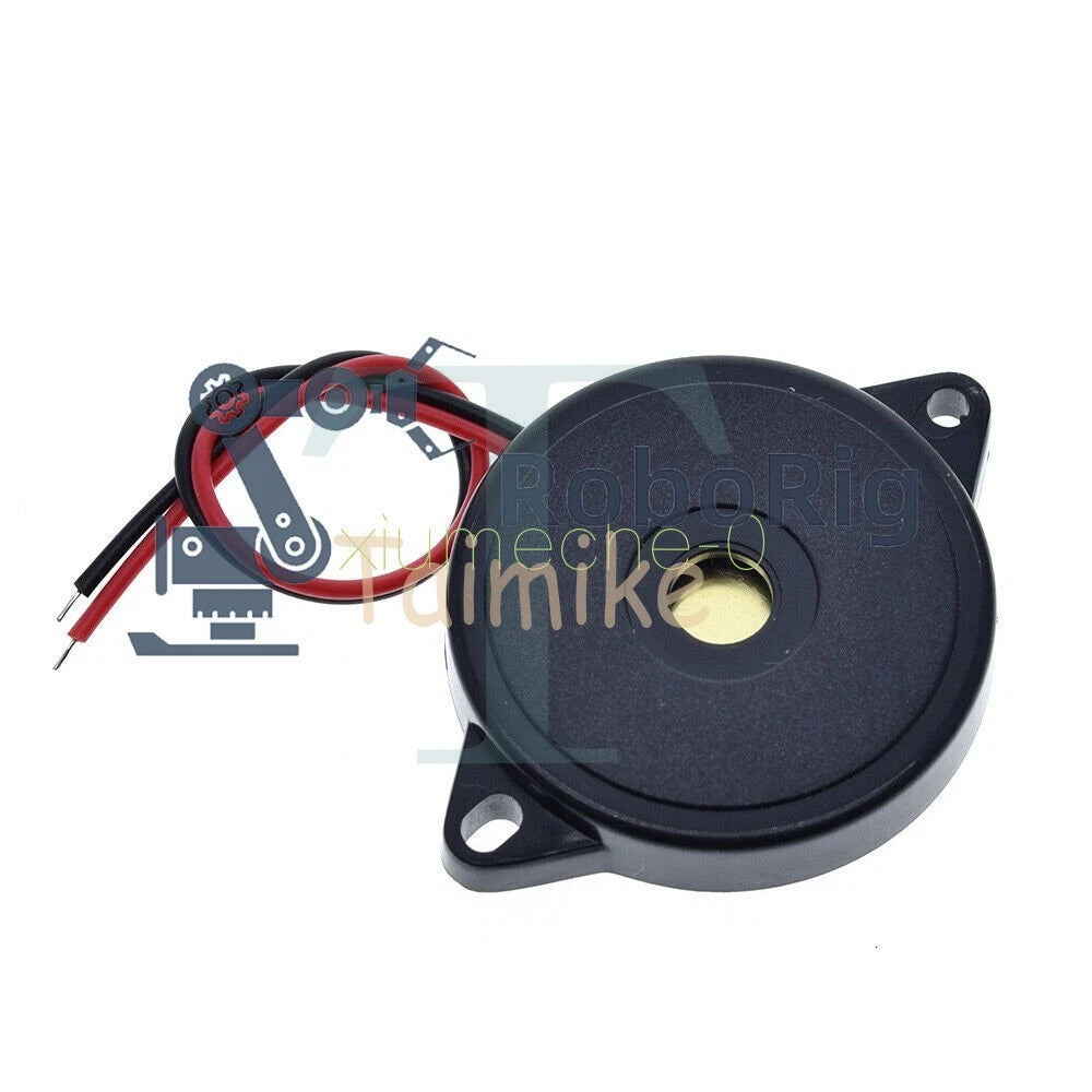 2PCS 30X5.5MM AT3040 Enclosed Piezo Passive Buzzer Element W/Wires
