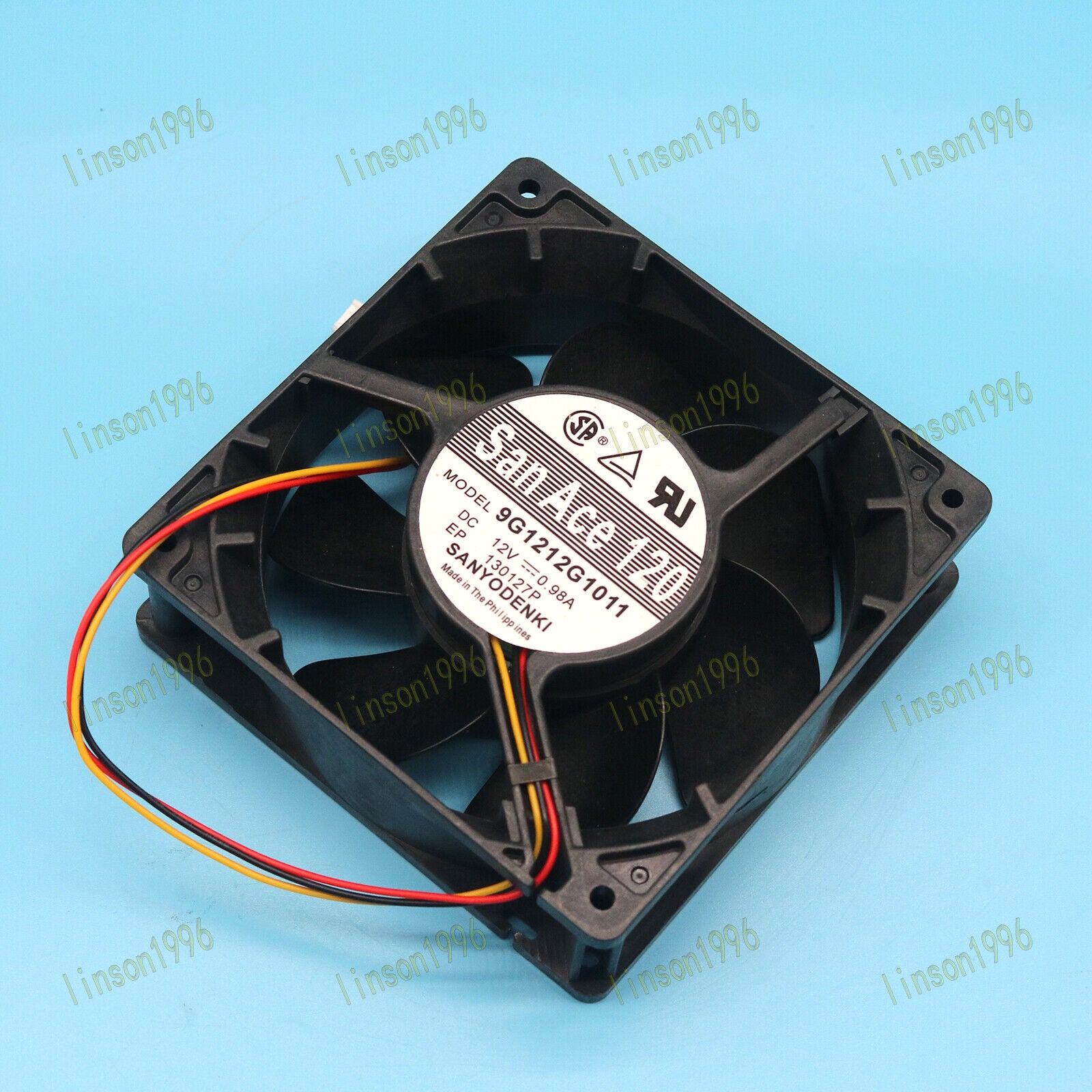 new 1PC  For SANYO Cooling Fan 9G1212G1011 San Ace120 12V 0.98A Fast Delivery SANYO