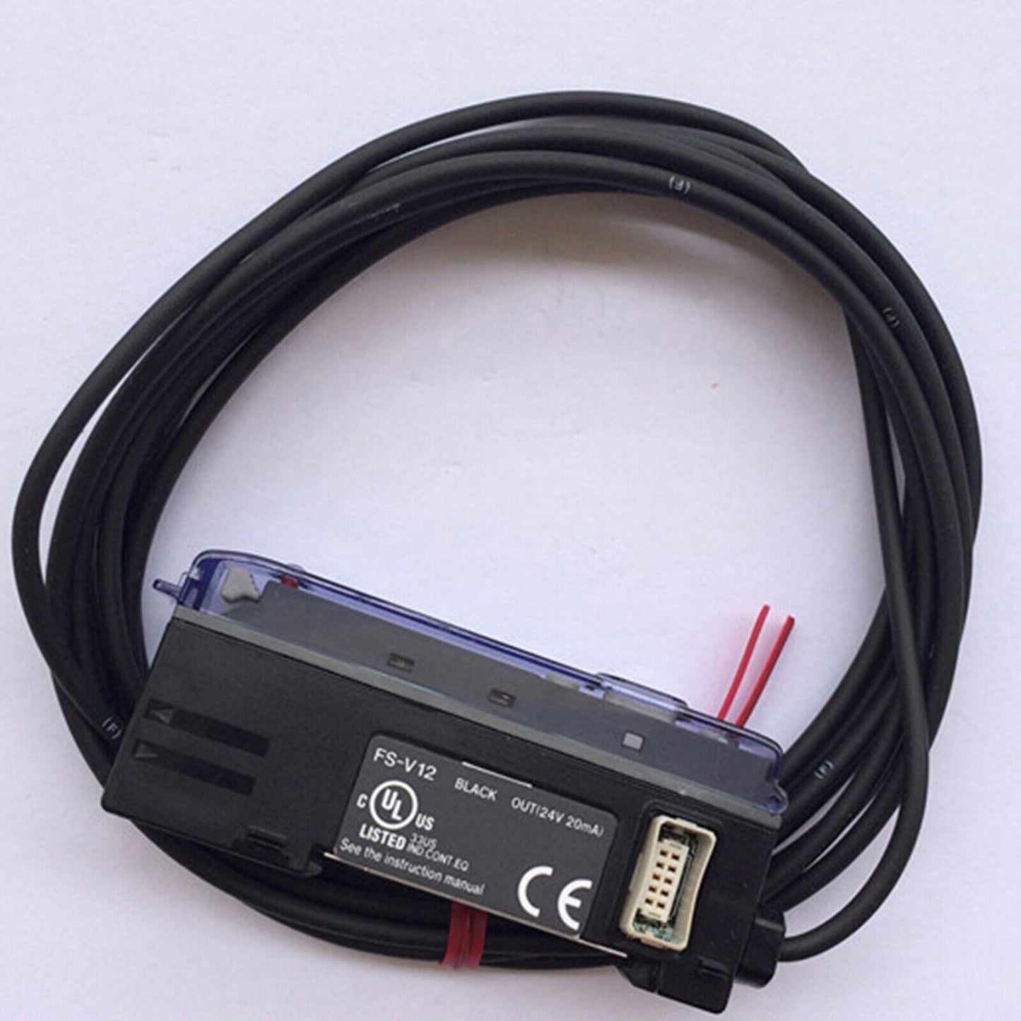 Keyence FS-V12 Fiber Optic Sensor: Tested Good - ONE KEYENCE