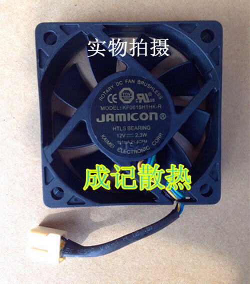 1pcs JAMICON KF0615H1HK-R 6CM 6015 12V 2.3W 4-wire cooling fan