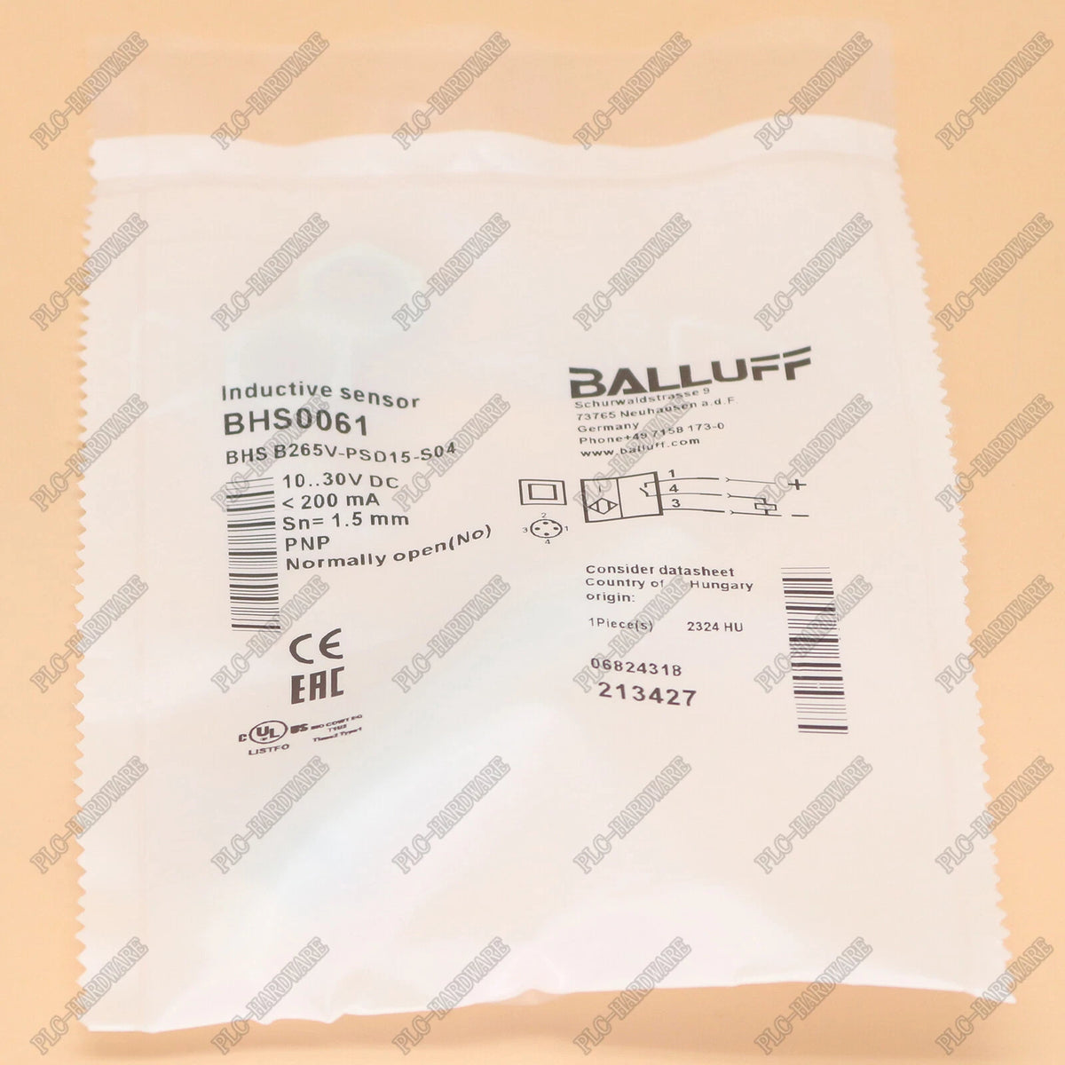 one BALLUFF BHS B265V-PSD15-S04 BHS0061 Inductive Sensors Fast Delivery