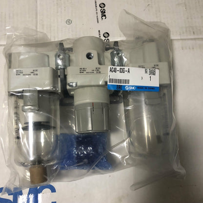 1PC SMC AC40-03G-A Triple Piece Filter - SMC