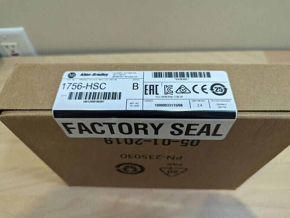 Control Logix New Factory Sealed AB 1756-HSC Counter Module 1756HSC - CONTROL LOGIX