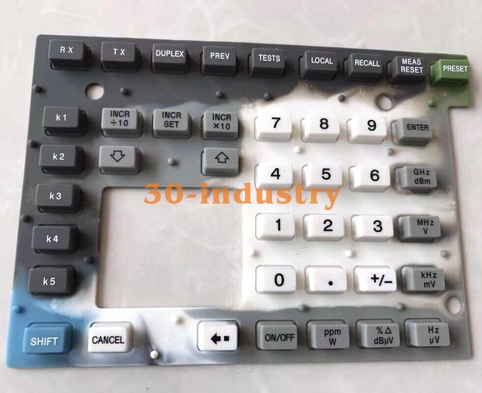Membrane Keypad for Agilent/HP 8920A - 1PC Protective Film - AGILENT TECHNOLOGIES AND HEWLETT-PACKARD (HP)
