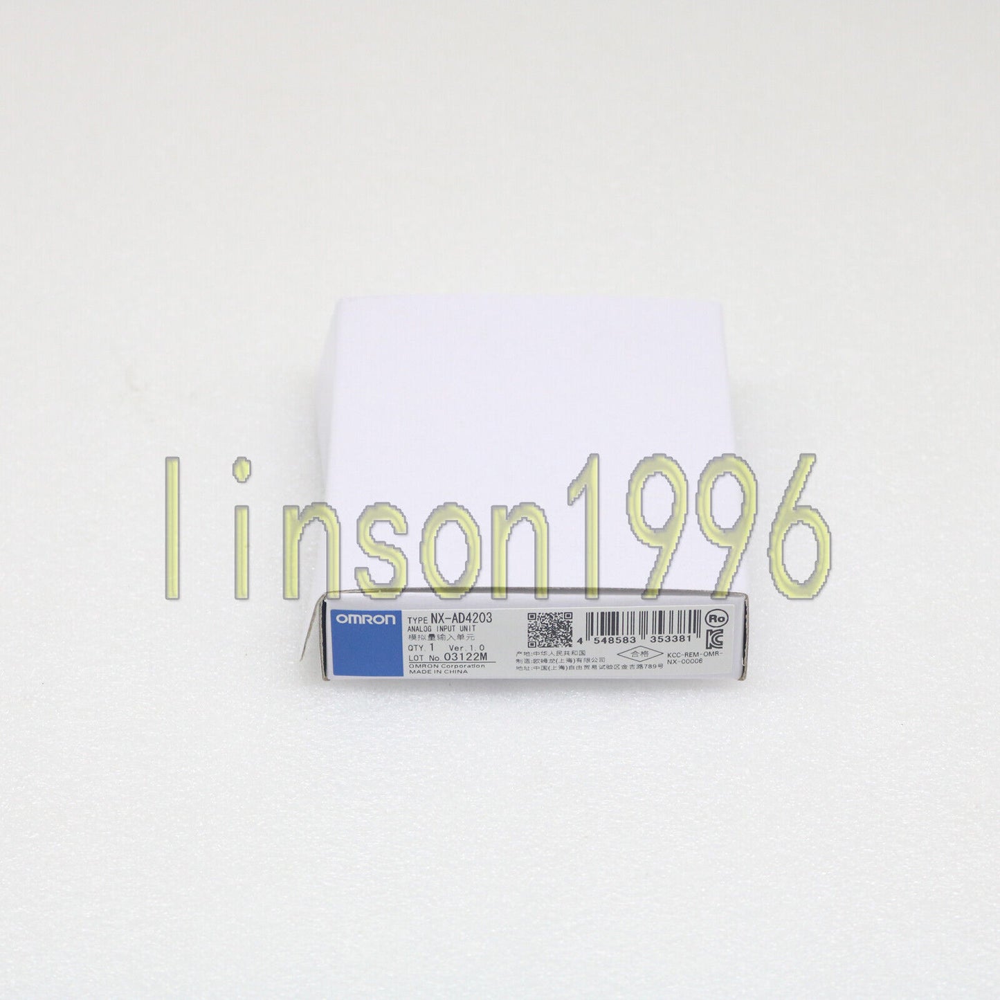 Omron NX-AD4203 Analog Input Unit Fast Ship - OMRON