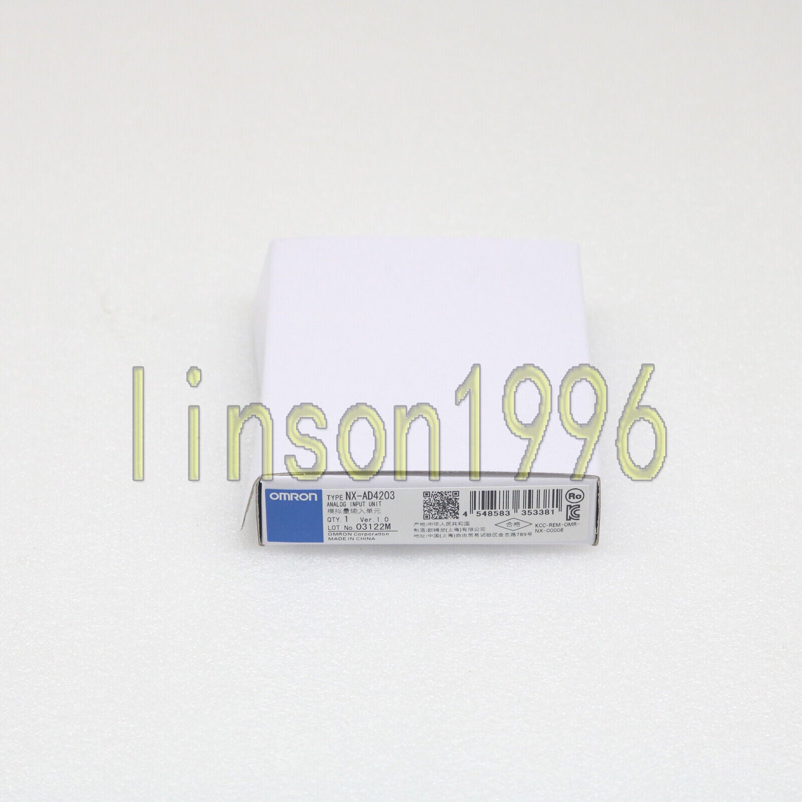 Omron NX-AD4203 Analog Input Unit Fast Ship - OMRON