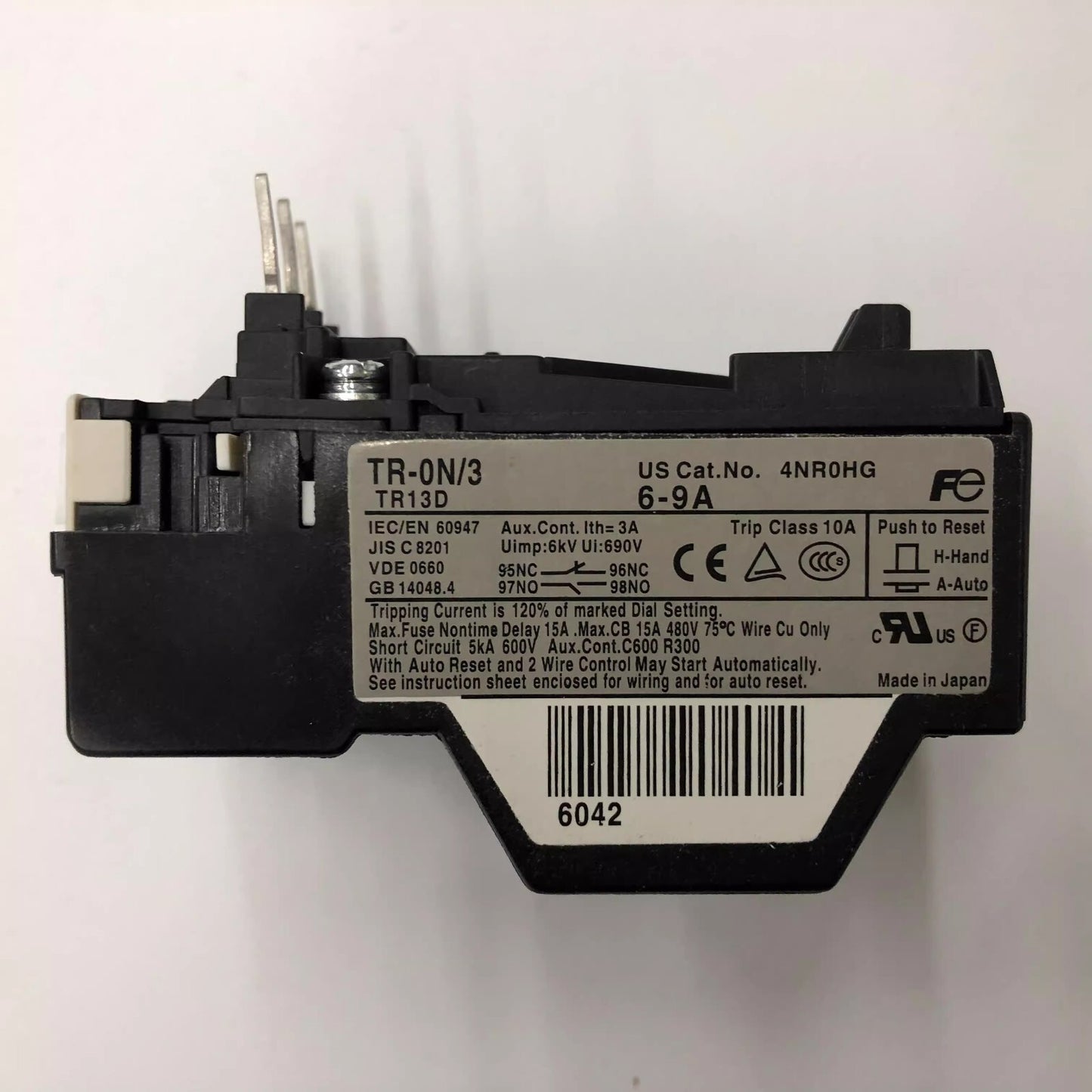 new 1PCS for Fuji TR-ON/3 6-9A Thermal Overload Relay