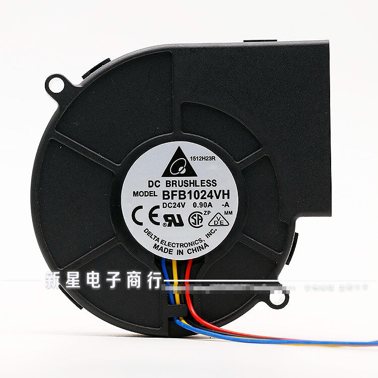 1pcs DELTA BFB1024VH 9733 24V 0.90A Large air volume turbo fan 3pin