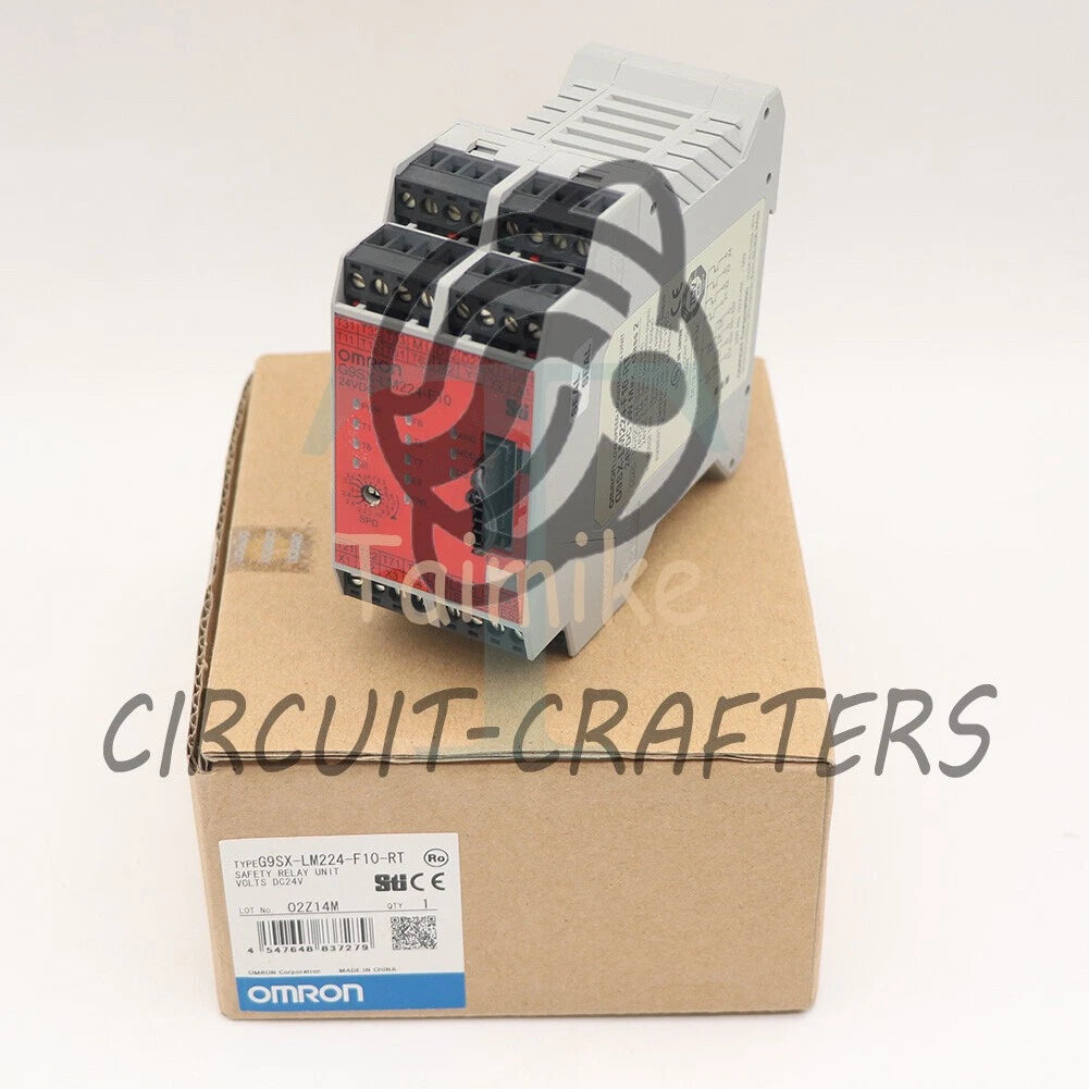 1PCS Omron G9SX-LM224-F10-RT Safety Controller