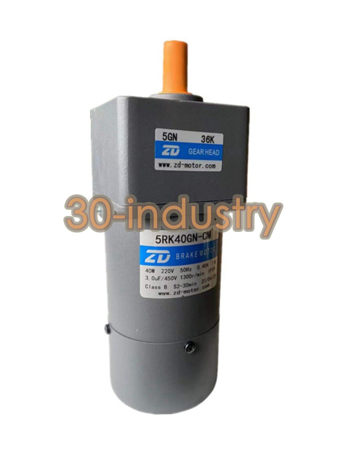 1PCS ZD 40W 220V Brake Motor 5RK40GN-CM + 5GN Series Models - ZD
