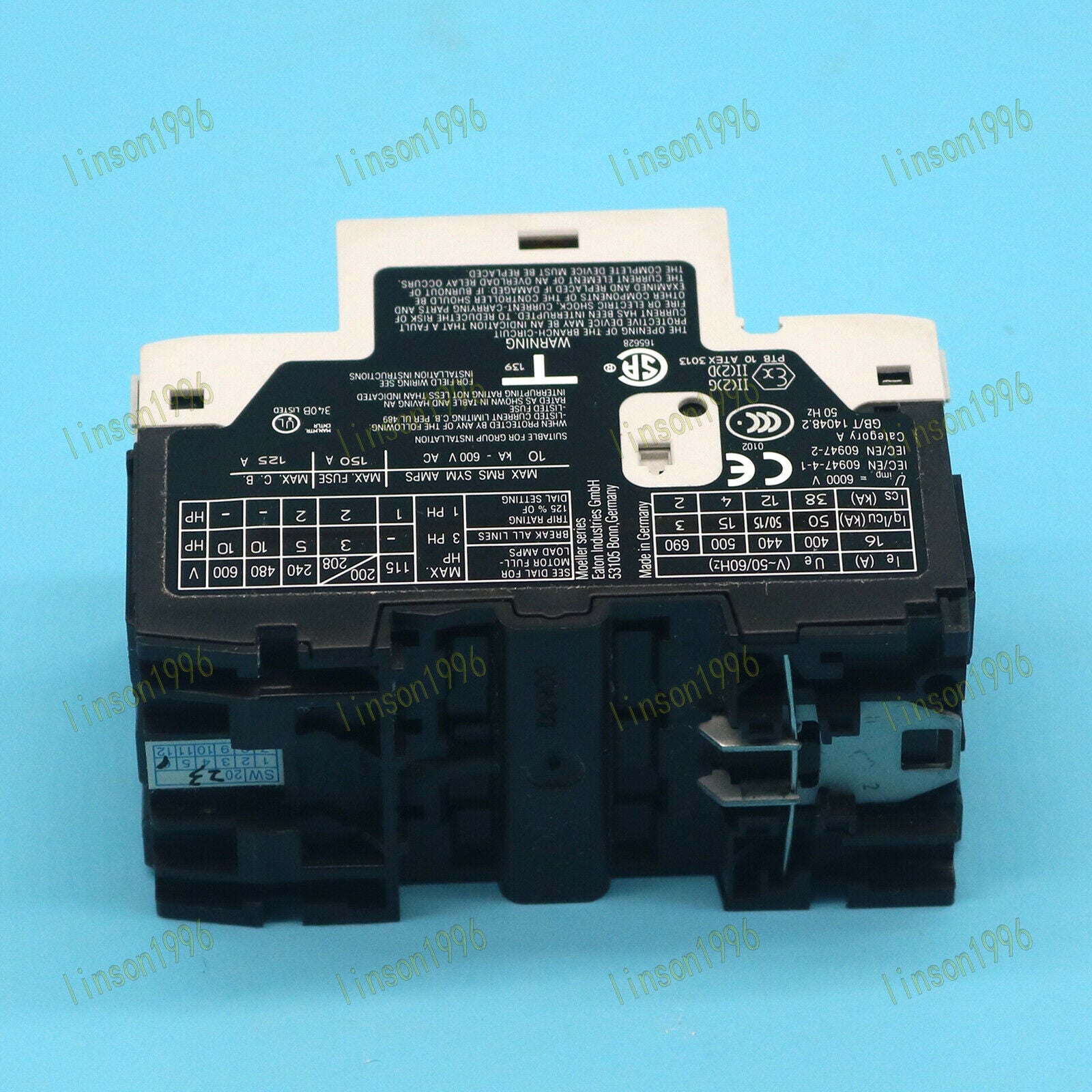 Eaton Moeller Circuit Breaker PKZM0-16 10-16A - EATON MOELLER