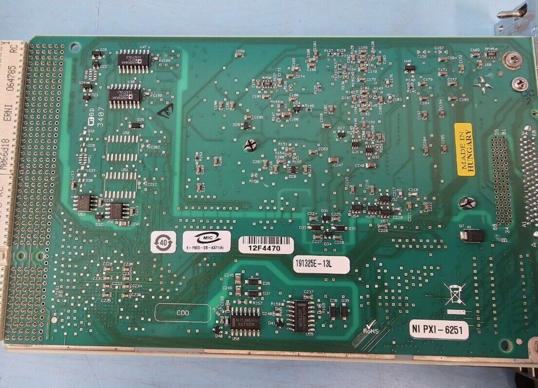 National Instruments PXI-6251 Multifunction DAQ Module - DAQ, Multifunction, PXI-6251 - NATIONAL INSTRUMENTS