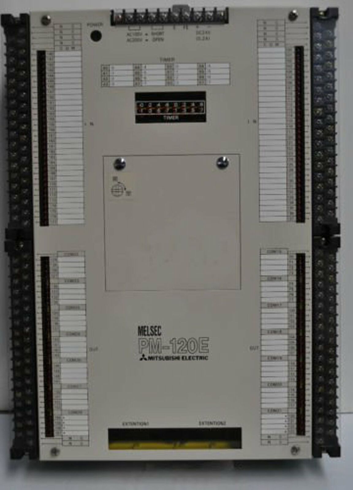MELSEC PM-120E Panel - Good Condition - MITSUBISHI ELECTRIC MELSEC