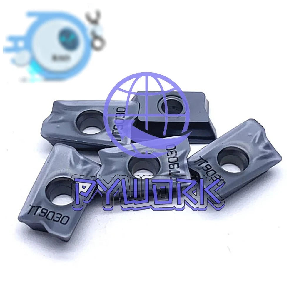 20PCS CNC Indexable Insertion APKT1705 PER-EM Carbide Milling Inserts APKT1705