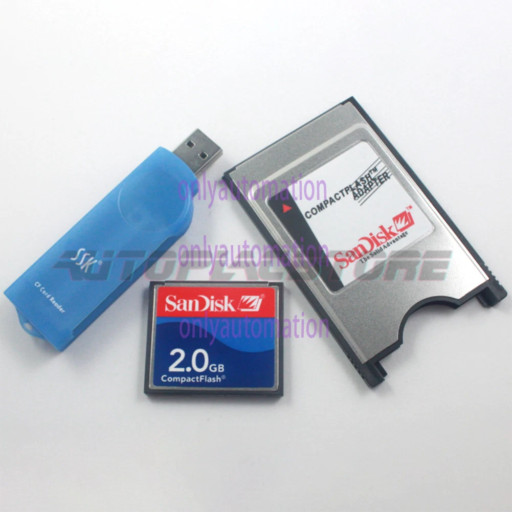 Reader FANUC 2G CF Compact Flash Card+CF-PCMCIA Adapter+SSK (1suit)