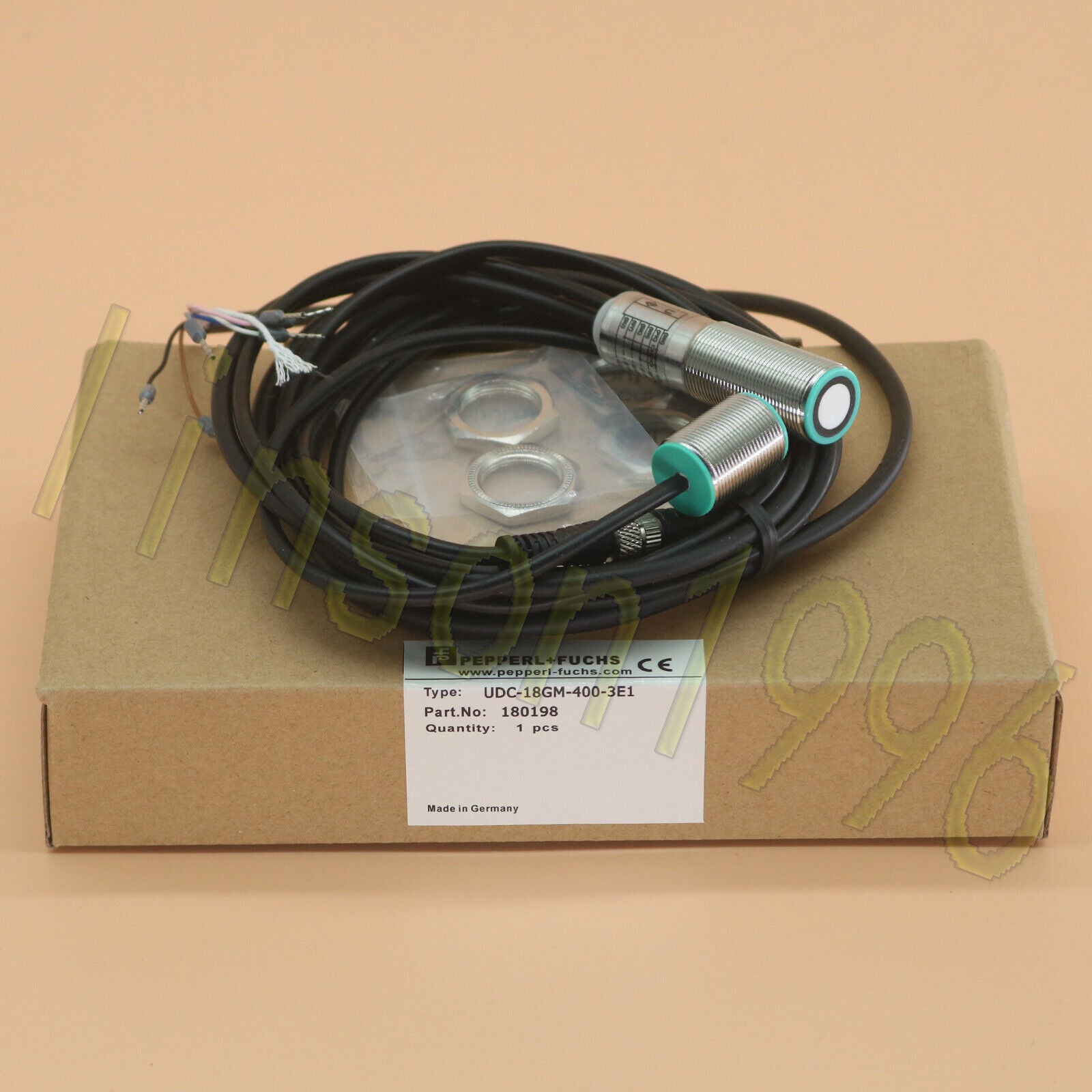 new Pepperl+Fuchs UDC-18GM-400-3E1 Ultrasonic Double Sheet Sensor - PEPPERL