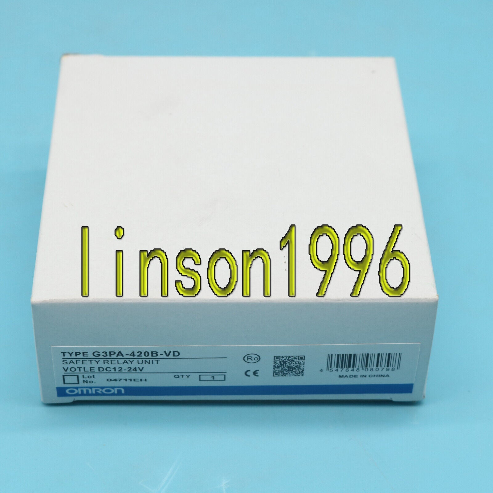 OMRON G3PA-420B-VD 12-24VDC Solid State Relay - OMRON