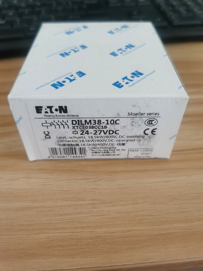 1PCS  Eaton Moeller DILM38-10C RDC24 XTCE038CC10 Contactor 24-27VDC