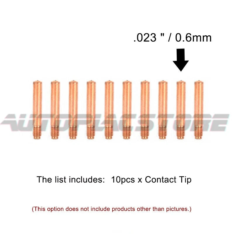 For SNAP-ON FM140 YA212 YA204 TWECO Style Mig Welder Contact tip .023 0.6mm #a