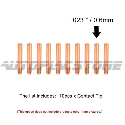 For SNAP-ON FM140 YA212 YA204 TWECO Style Mig Welder Contact tip .023 0.6mm #a