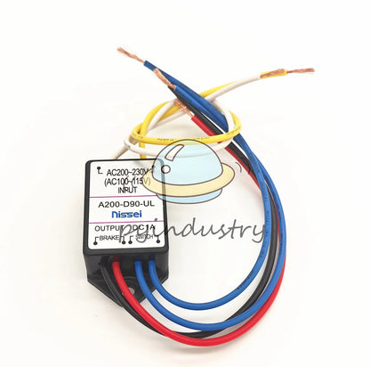 Nissei A200-D90-UL AC200~230V 100~115V 1A BRAKE SWITCH half-wave rectifier