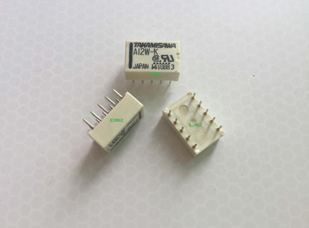 10 Piece TAKAMISAWA A12WK 12V Relay - TAKAMISAWA