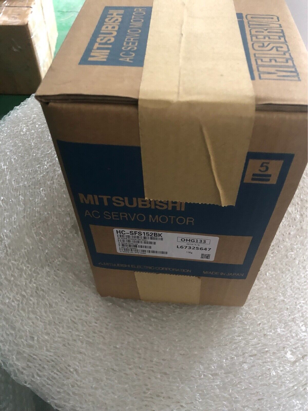 New Mitsubishi Servo Motor HC-SFS152BK One Year - MITSUBISHI
