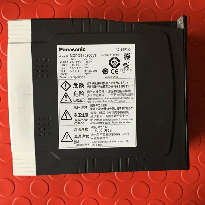 1PC Panasonic Servo Drive MCDDT3520053 - PANASONIC