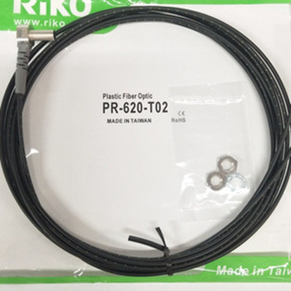 RIKO PR-620-T02 Reflective Right Angle L-Shaped Fiber