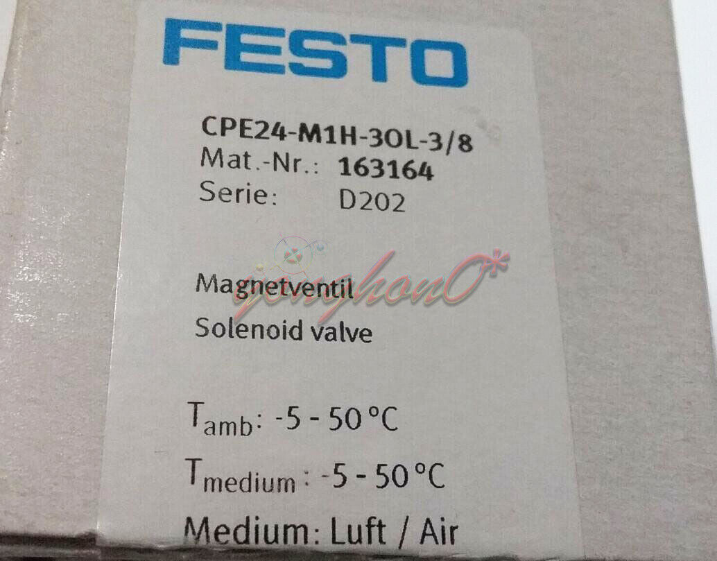 FESTO CPE24-M1H-3OL-3/8 163164 Optimized Title - FESTO