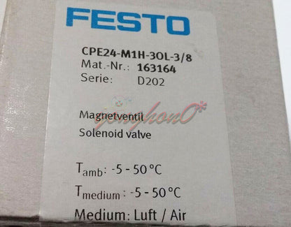 FESTO CPE24-M1H-3OL-3/8 163164 Optimized Title - FESTO