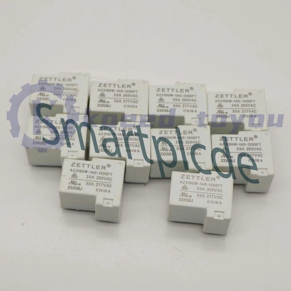 10Pcs ZETTLER AZ2150W-1AE-12DEFT 12VDC Automotive Relay 20A 250VAC 4Pins*