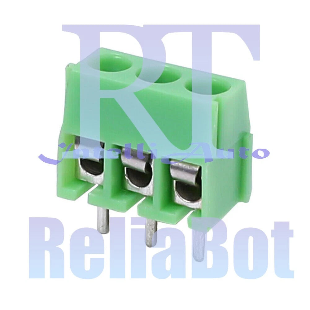 10PCS KF350-3P 3.5mm Pitch 3 pin Straight Pin PCB Screw Terminal Blocks