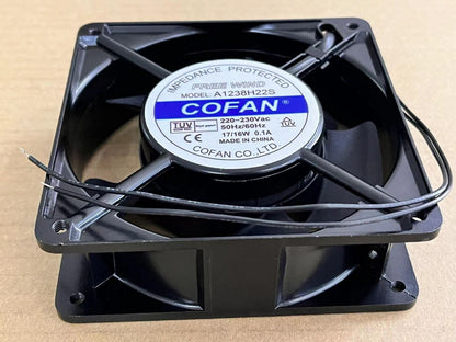 12cm COFAN A1238H22S Cooling Fan 220-230V 17 16W 12cm - COFAN