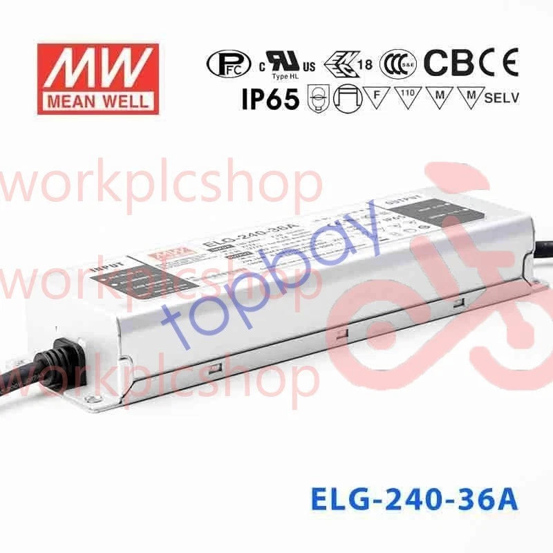 Mean Well ELG-240-36A Power Supply 240W 36V - Adjustable