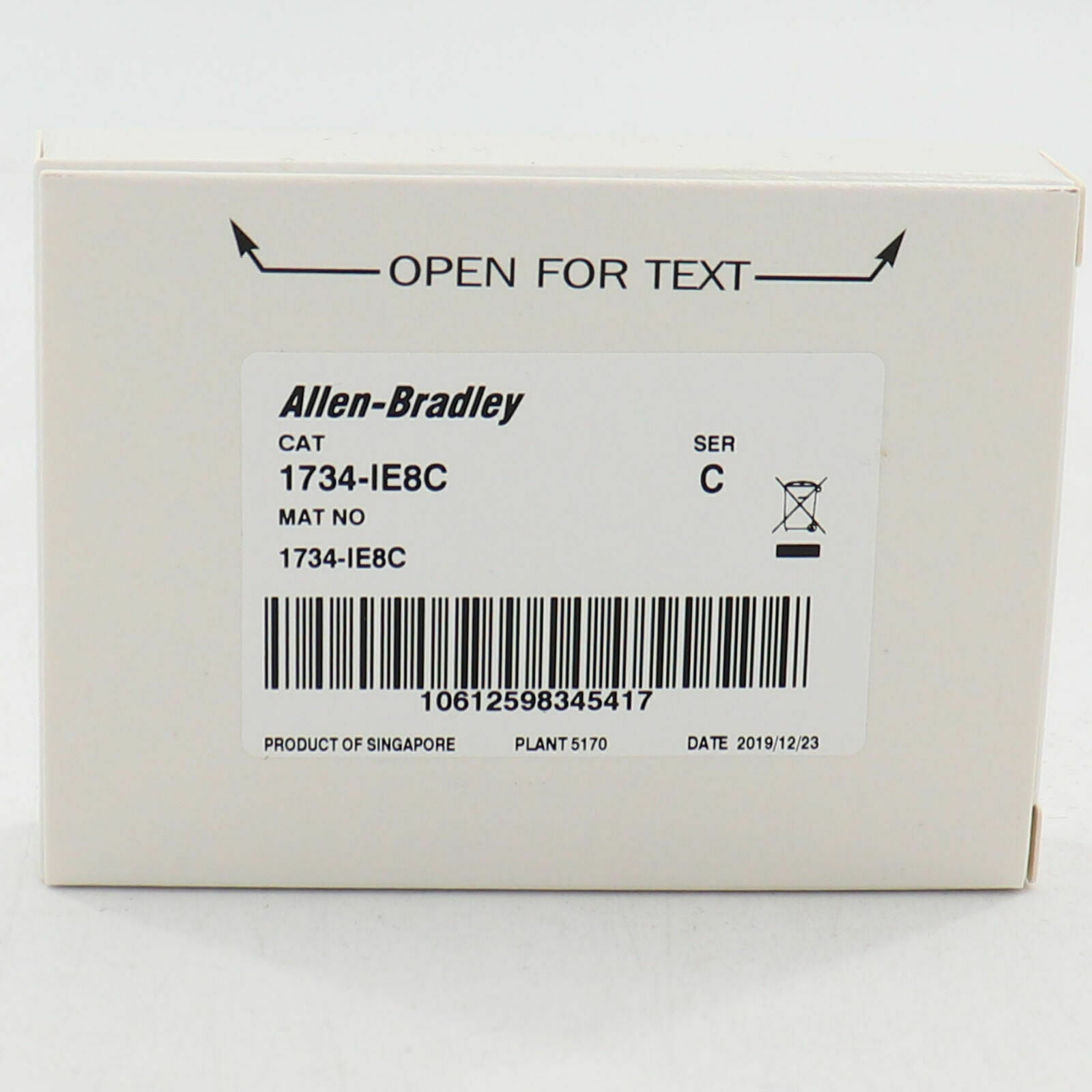 1734IE8C POINT 8 Analog Input Module Factory Sealed - XYZ TECH