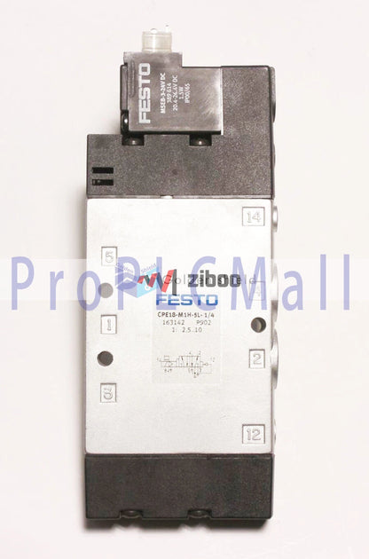 1PC~Festo Cpe18-M1H-5L-1/4 Solenoid Valve 163142 ~
