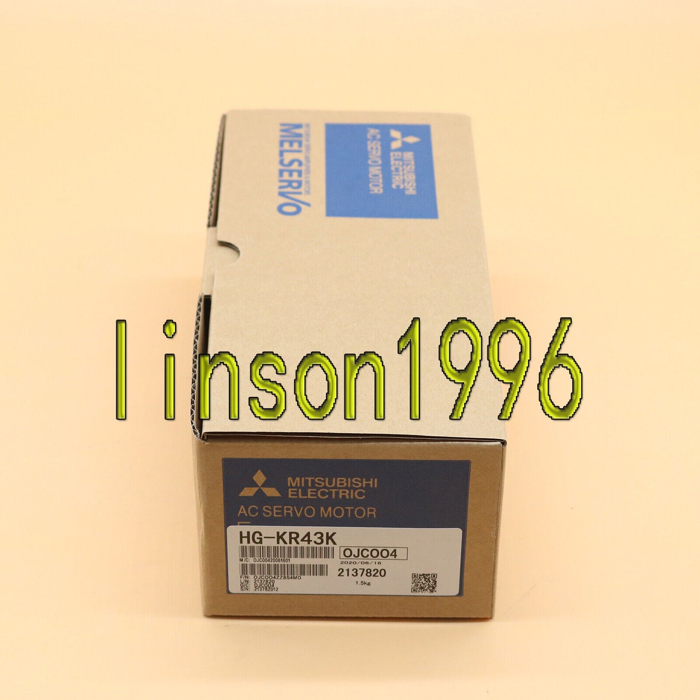 1PC Mitsubishi AC Servo Motor HG-KR43K 1yr - MITSUBISHI