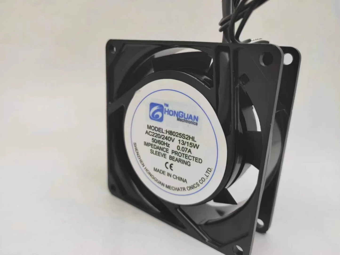 HONGUAN H8025S2HL 8025 AC220V/240V 13/15W 0.07A Cooling Fan
