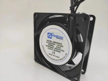 HONGUAN H8025S2HL 8025 AC220V/240V 13/15W 0.07A Cooling Fan